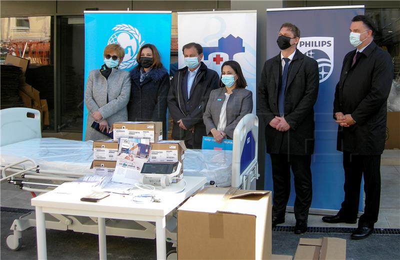 Valuable medical equipment donated to Sisak, Petrinja