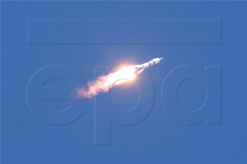 KAZAKHSTAN RUSSIA SPACE SOYUZ MS18 LAUNCH