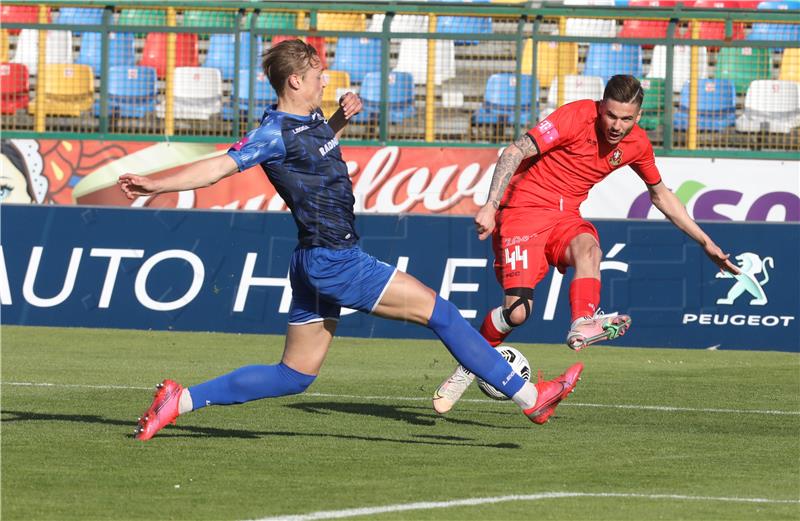 HT Prva liga utakmica između HNK Gorica i NK Varaždin