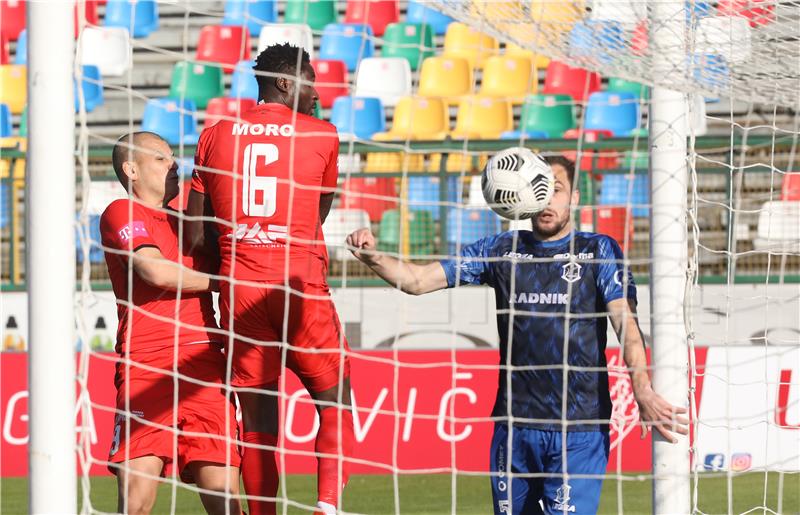 HT Prva liga utakmica između HNK Gorica i NK Varaždin