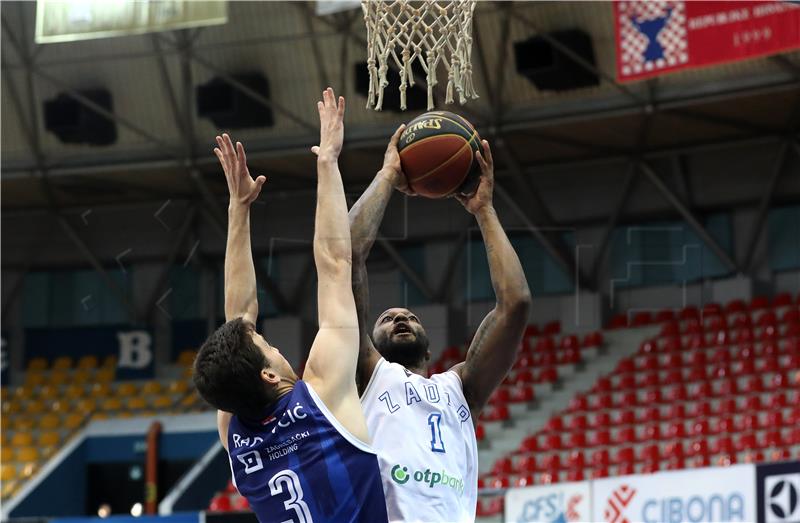 Utakmica 25. kola ABA košarkaške lige: Cibona - Zadar