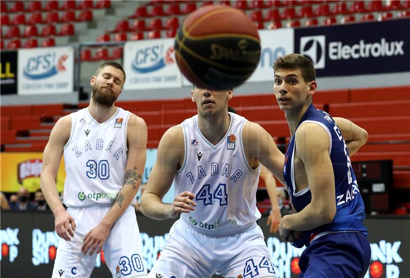 Utakmica 25. kola ABA košarkaške lige: Cibona - Zadar