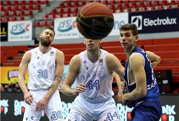 Utakmica 25. kola ABA košarkaške lige: Cibona - Zadar