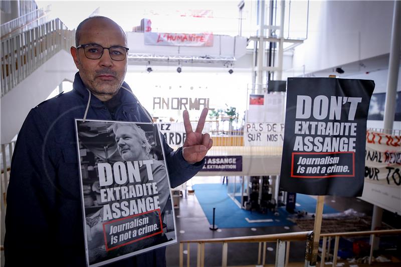 BELGIUM ALI HUNGER STRIKE FOR JULIAN ASSANGE