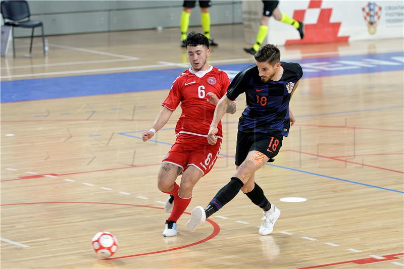 Kvalifikacijska utakmica futsal reprezentacija Hrvatske i Danske