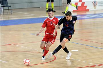 Kvalifikacijska utakmica futsal reprezentacija Hrvatske i Danske