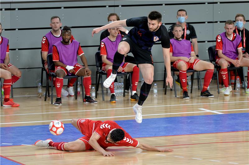 Kvalifikacijska utakmica futsal reprezentacija Hrvatske i Danske