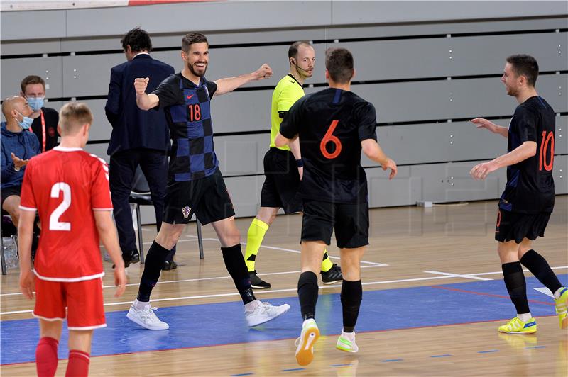 Kvalifikacijska utakmica futsal reprezentacija Hrvatske i Danske