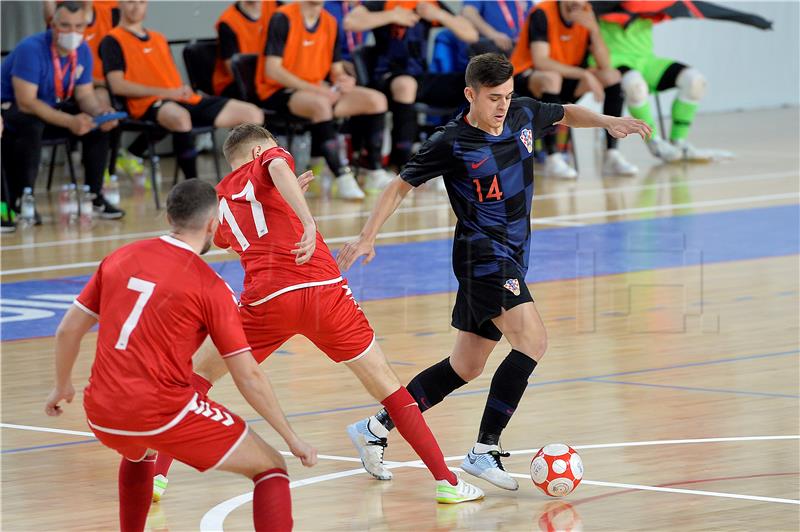 Kvalifikacijska utakmica futsal reprezentacija Hrvatske i Danske