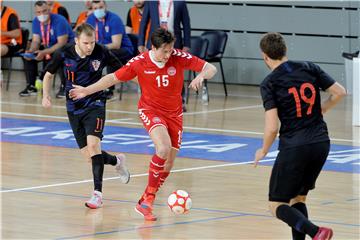 Kvalifikacijska utakmica futsal reprezentacija Hrvatske i Danske