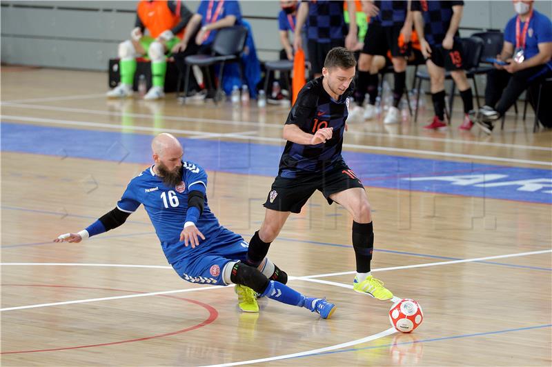 Kvalifikacijska utakmica futsal reprezentacija Hrvatske i Danske