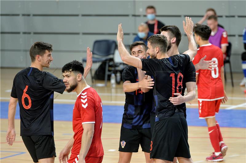 Kvalifikacijska utakmica futsal reprezentacija Hrvatske i Danske