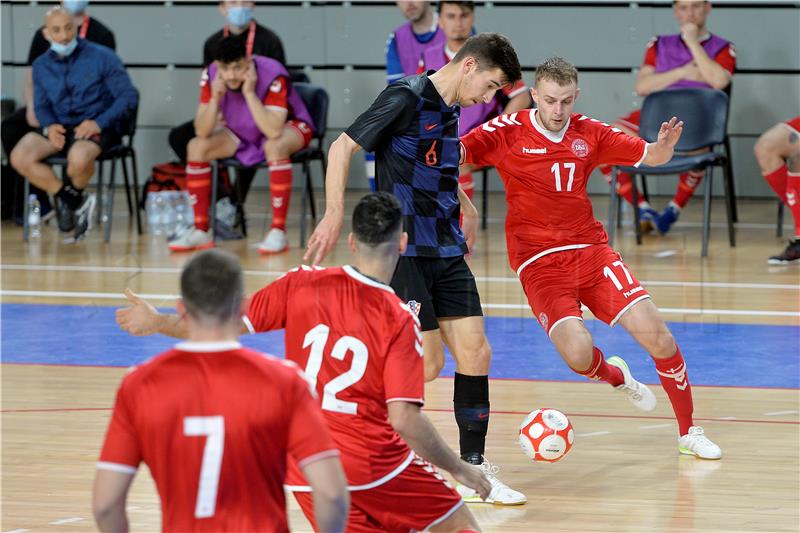 Kvalifikacijska utakmica futsal reprezentacija Hrvatske i Danske