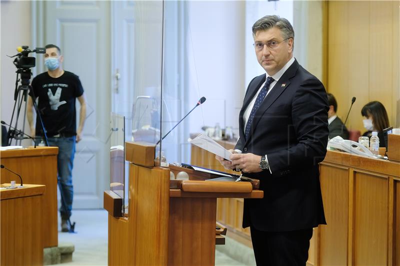 Plenković: Nacionalni plan oporavka treba nam pomoći da prebrodimo krizu