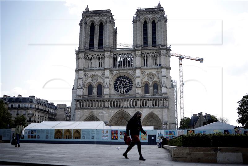 FRANCE NOTRE DAME FIRE ANNIVERSARY