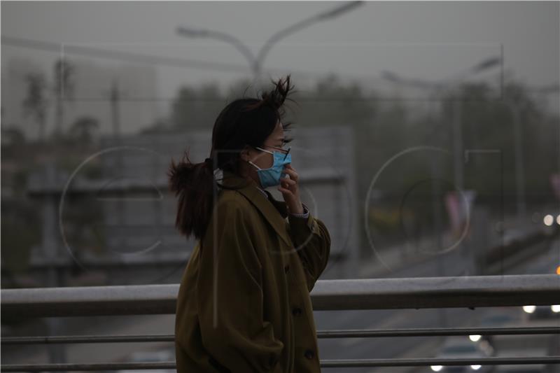 CHINA AIR POLLUTION SANDSTORM