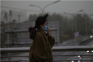 CHINA AIR POLLUTION SANDSTORM