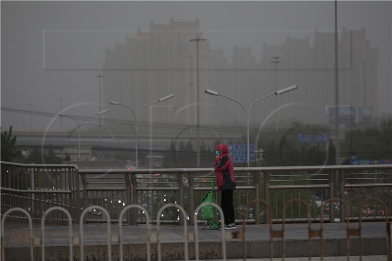 CHINA AIR POLLUTION SANDSTORM