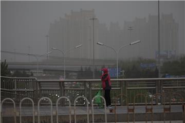 CHINA AIR POLLUTION SANDSTORM