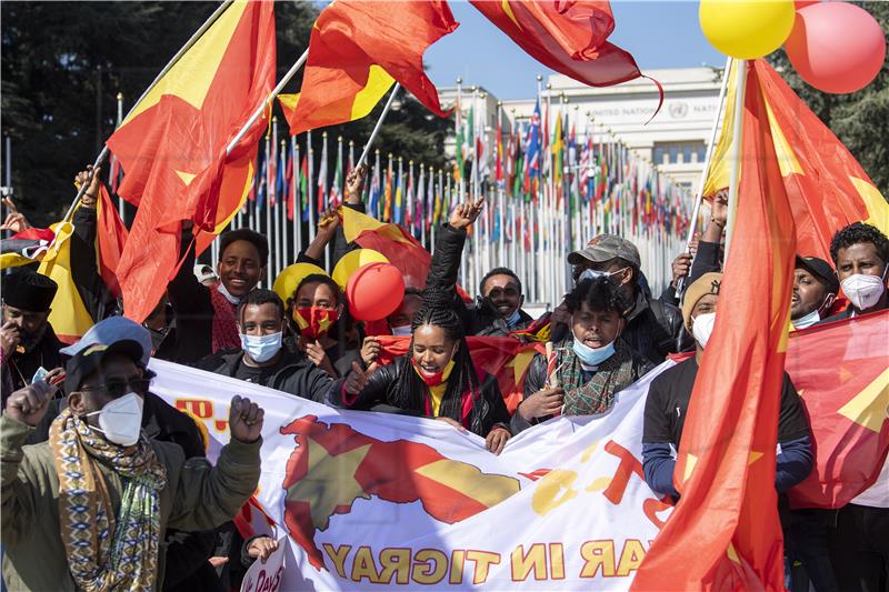 SWITZERLAND ETHIOPIA TIGRAY PROTEST