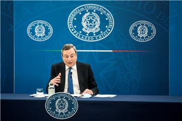 ITALY GOVERNMENT DRAGHI PRESS CONFERENCE