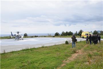 Dubrovnik - Pokazna vježba hitne helikopterske medicinske službe