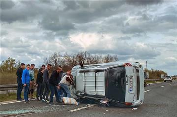 Prometna nesreća na autocesti Zagreb - Karlovac