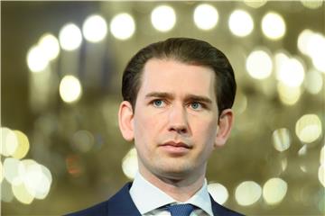 AUSTRIA GOVERNMENT KURZ PRESS CONFERENCE