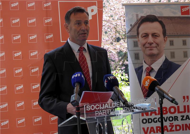 Varaždin: Konferencija za medije SDP-a