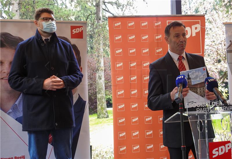 Varaždin: Konferencija za medije SDP-a