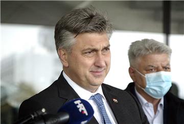 Premijer Plenković obišao gradilište nove bolnice u Rijeci