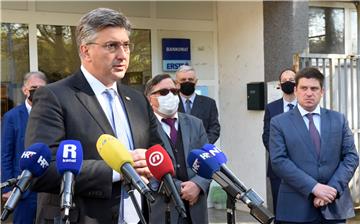 Premijer Plenković posjetio Brodogradilište 3. maj