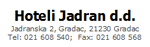 OTS: Hoteli Jadran d.d. - Audited financial statements for Y1 2020 published - uncons.