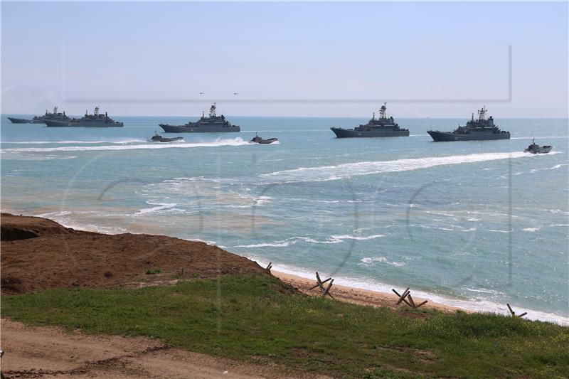 RUSSIA CRIMEA MILITARY EXERCISE