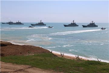 RUSSIA CRIMEA MILITARY EXERCISE