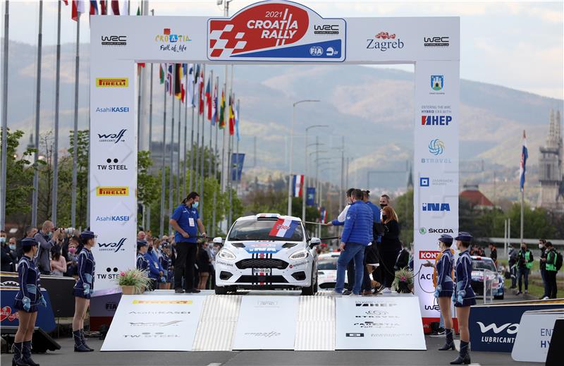 Ceremonijalni start WRC Croatia Rallya