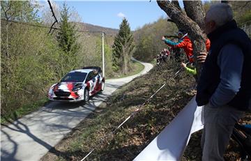 WRC Croatia rally, etapa Kostanjevac - Petruš Vrh