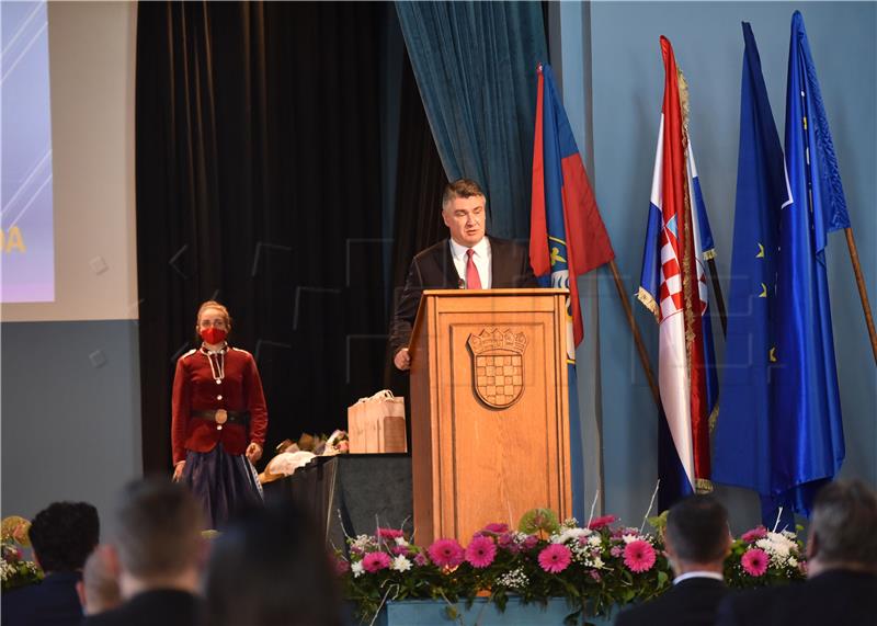 Milanović sudjelovao na svečanoj sjednici Gradskoga vijeća Grada Križevaca