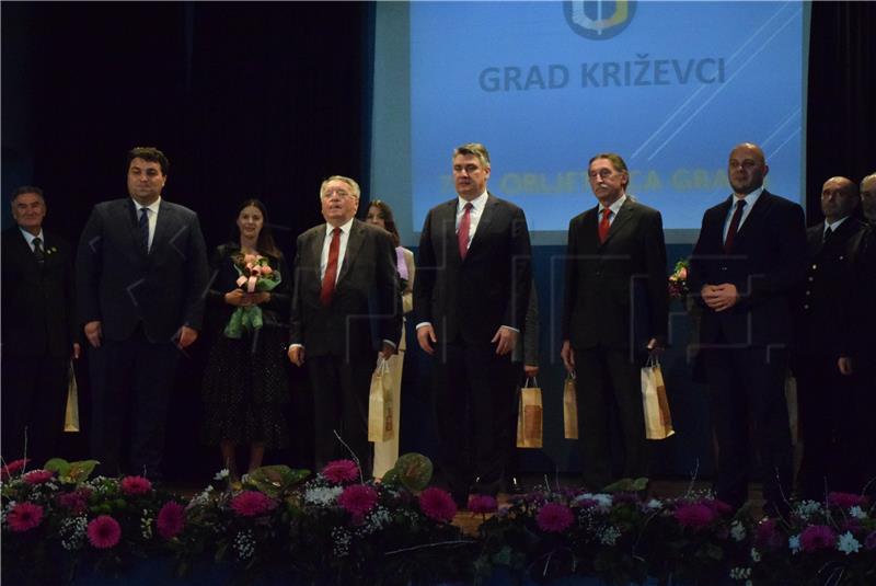 Milanović sudjelovao na svečanoj sjednici Gradskoga vijeća Grada Križevaca