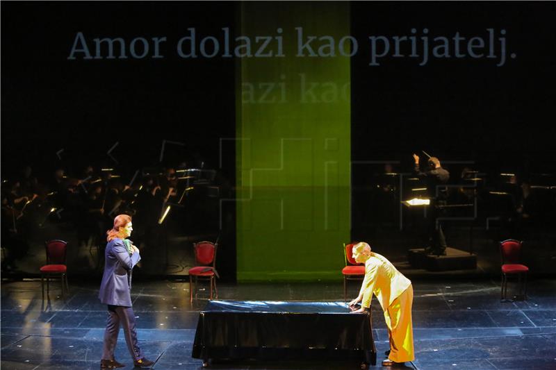 U HNK-u Zagreb premijerno izvedena opera "Orfej i Euridika"