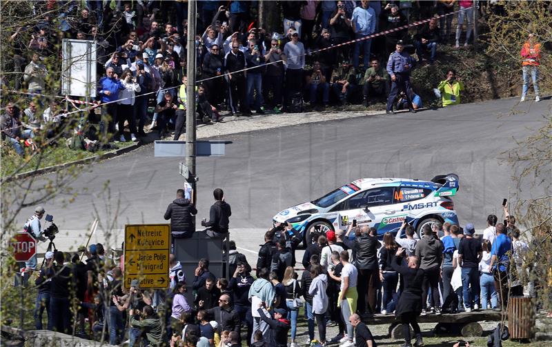 WRC Croatia Rally, etapa Vinski Vrh - Duga Resa