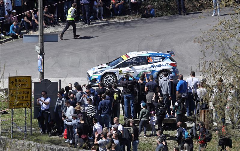 WRC Croatia Rally, etapa Vinski Vrh - Duga Resa