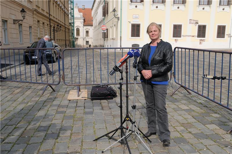 Konferencija za novinare Branke Bakšić Mitić