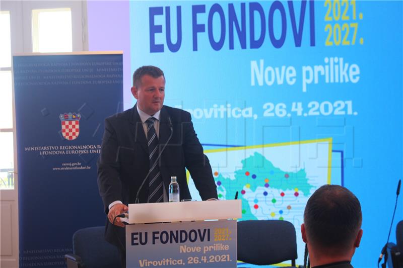 Virovitica- Ministrica Tramišak o novom financijskom razdoblju EU fondova