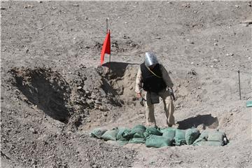 AFGHANISTAN DEFENCE LANDMINES