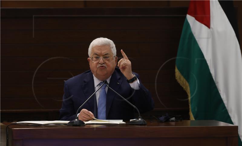 (FILE) MIDEAST PALESTINIANS ABBAS