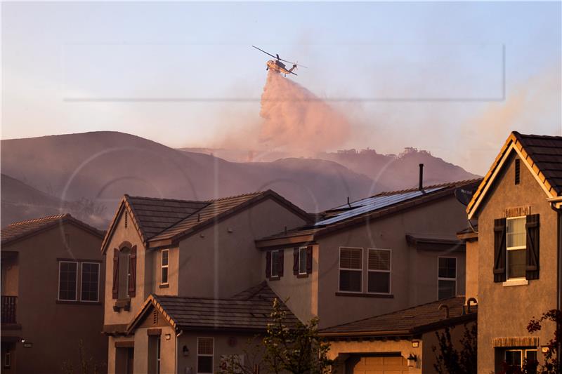 USA CALIFORNIA WILDFIRE