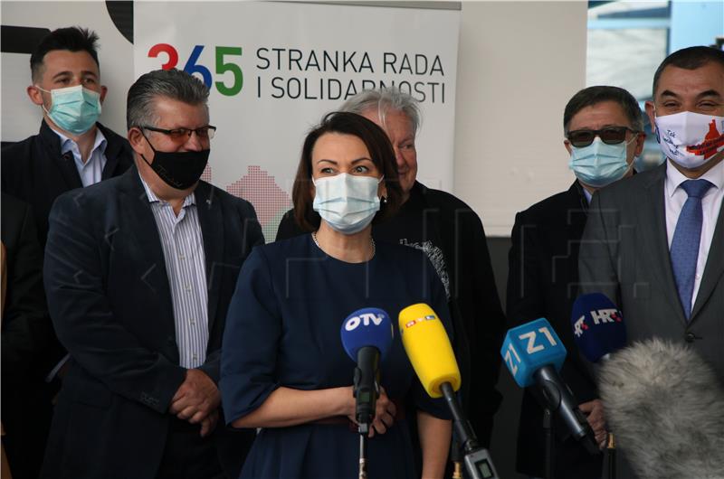 Stranka rada i solidarnosti predala kandidacijsku listu