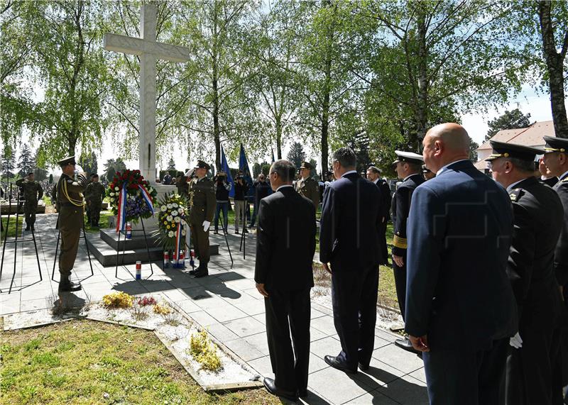 Milanović na obilježavanju 30. godišnjice 3. gardijske brigade "Kune" u Vinkovcima