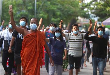 MYANMAR MILITARY COUP PROTEST